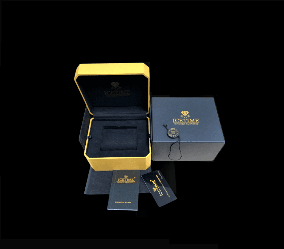 Icetime Vault on display with accessories