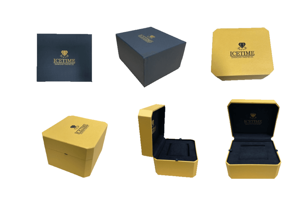 Exploded view of Icetime Vault components